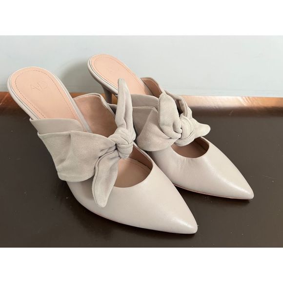 ad&daughter Shoes - AD & Daughter Gray Heels with Bow
